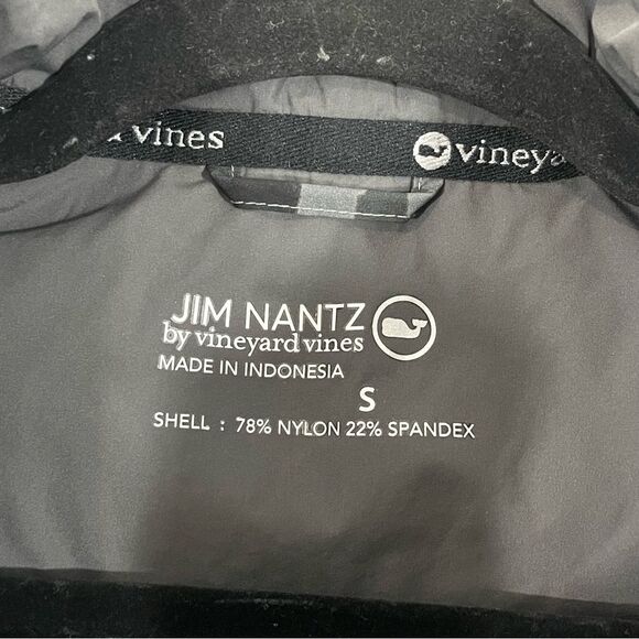 Vineyard Vines Palmero Packable Vest Size SMALL Grey Camo Lightweight Men's - Picture 4 of 9